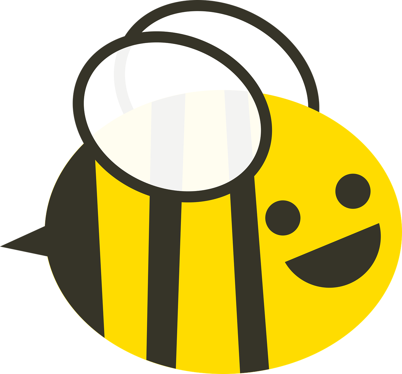 bee, black, buzz